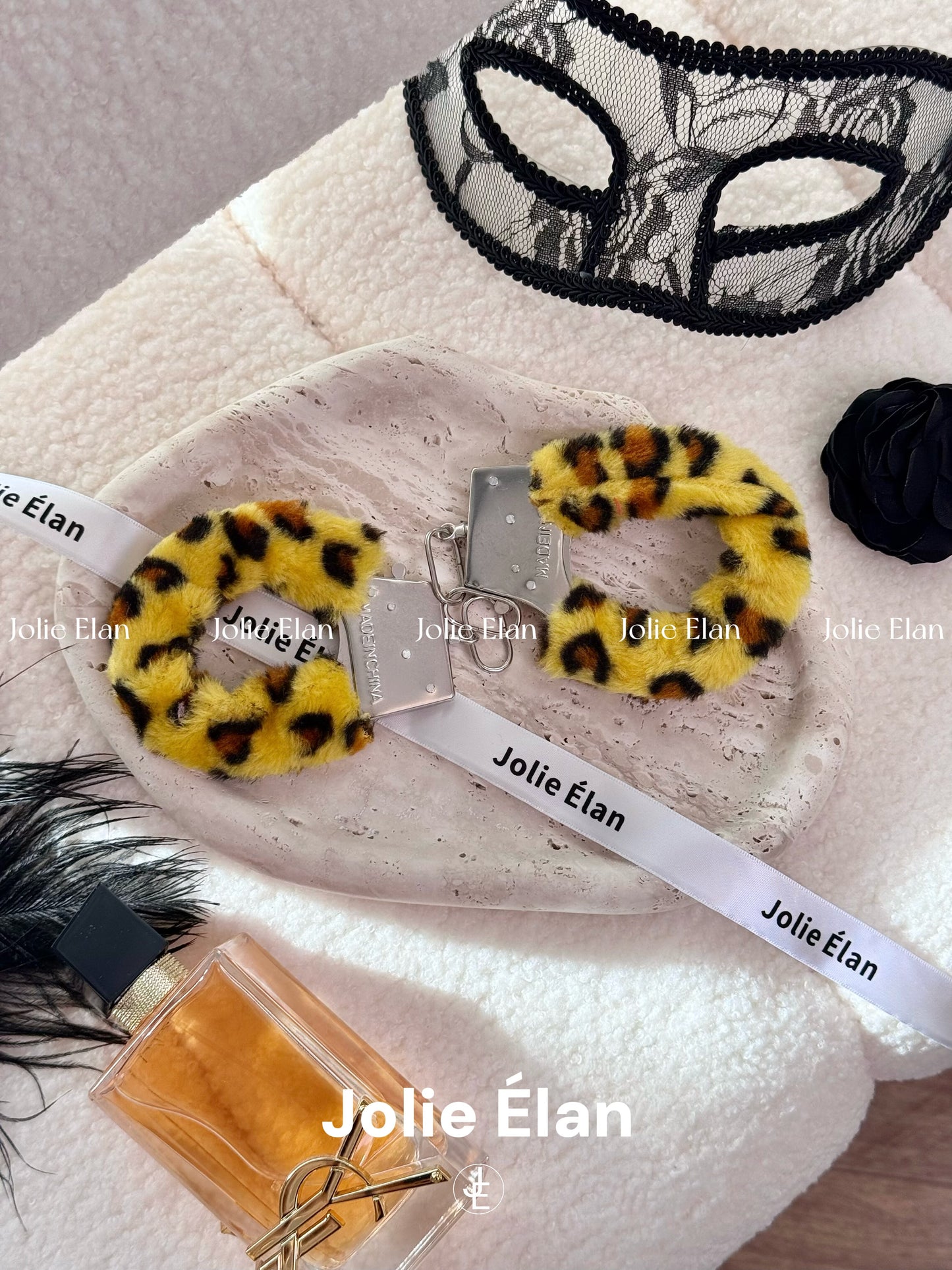 JolieElan · sweet game · rorplay tabletop game couple handcuffs props plush handcuffs foot cuffs couple toys