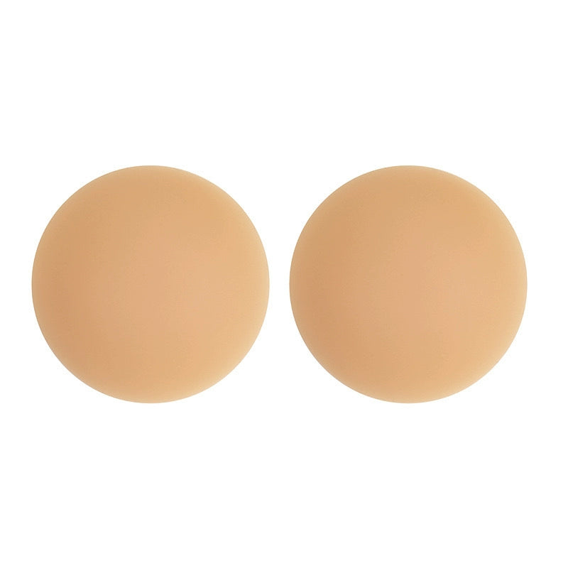 JE [Breathing Milk Sticker] Summer seamless thin anti-bumping chest sticker women's wedding dress sling breathable invisible milk sticker