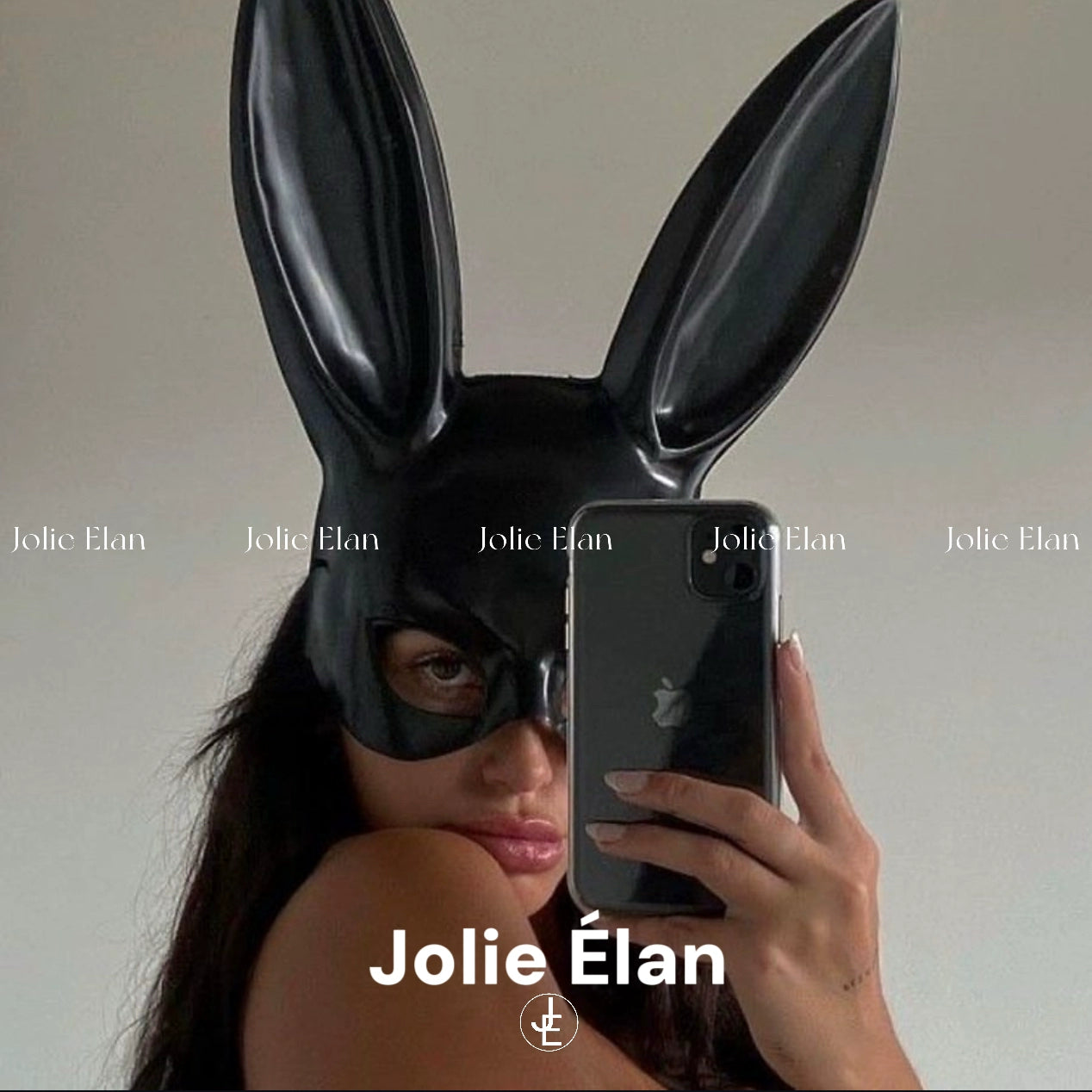 JolieElan sexy bunny cos animal mask headgear halloween babes hair accessories mask