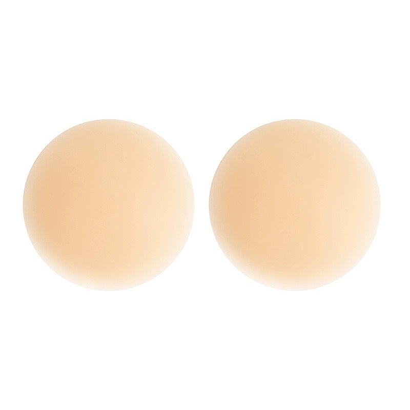 JE [Breathing Milk Sticker] Summer seamless thin anti-bumping chest sticker women's wedding dress sling breathable invisible milk sticker