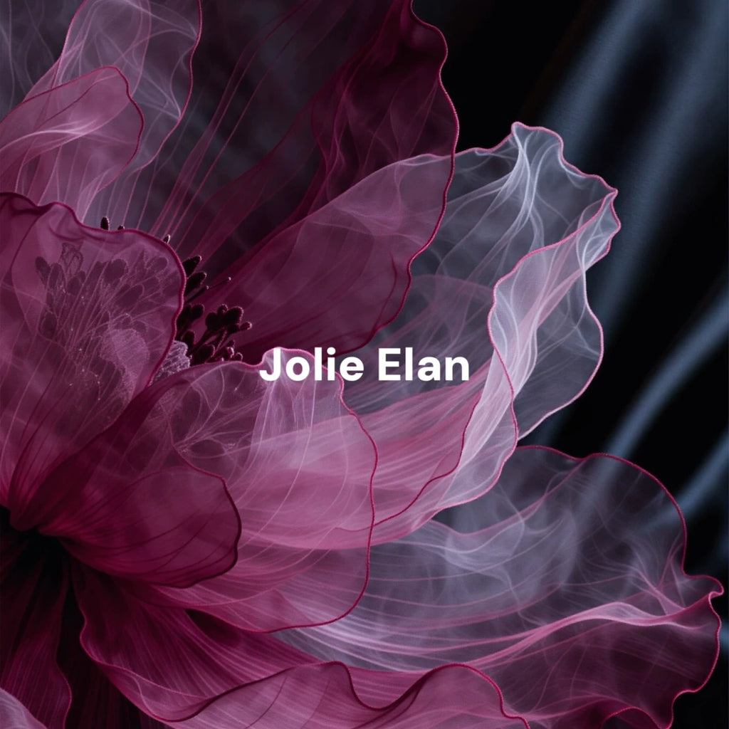 JolieElan Nanfa Rose French Pure Lace Sexy Silky Collected Chest Pad Pajamas Loungewear