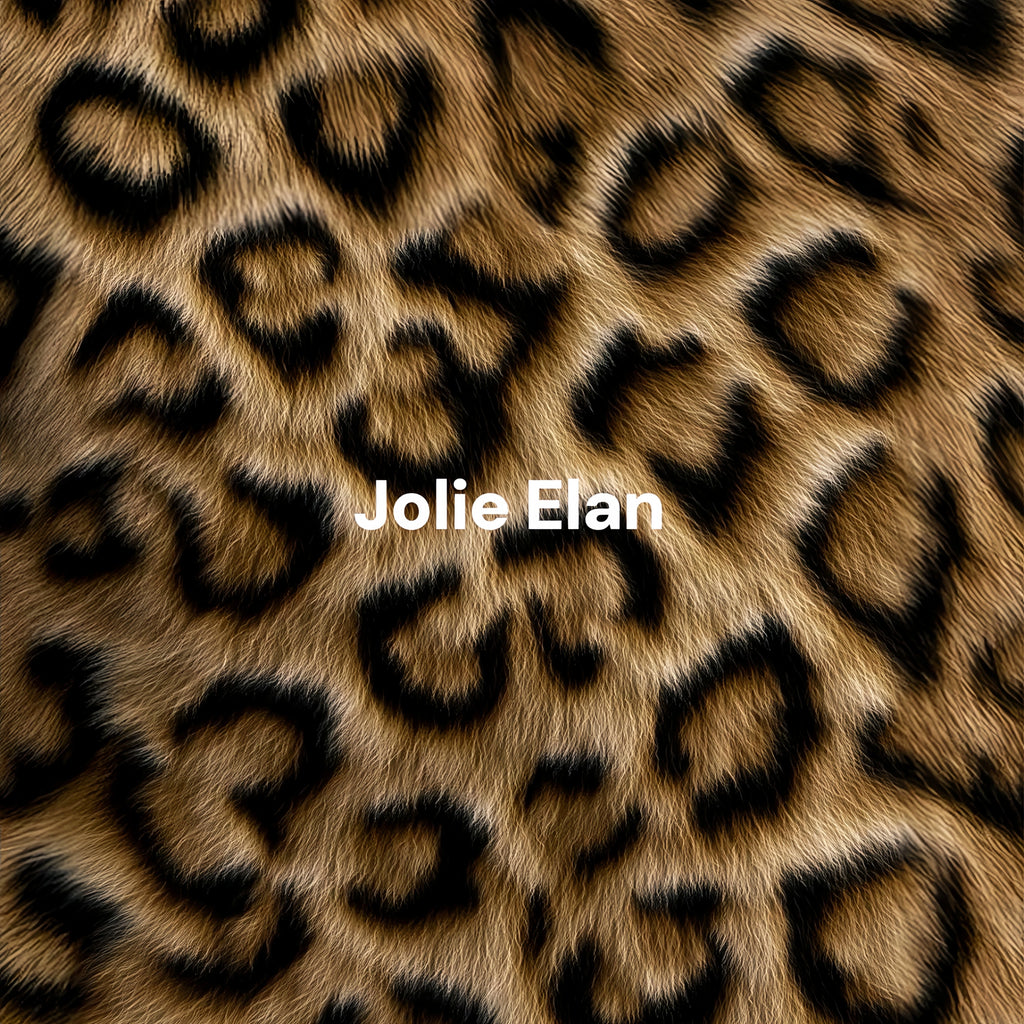 JolieElan · Pink Leopard Sweetheart · Leopard Print Sexy Hot Cross Gathering QQ Underwear Set
