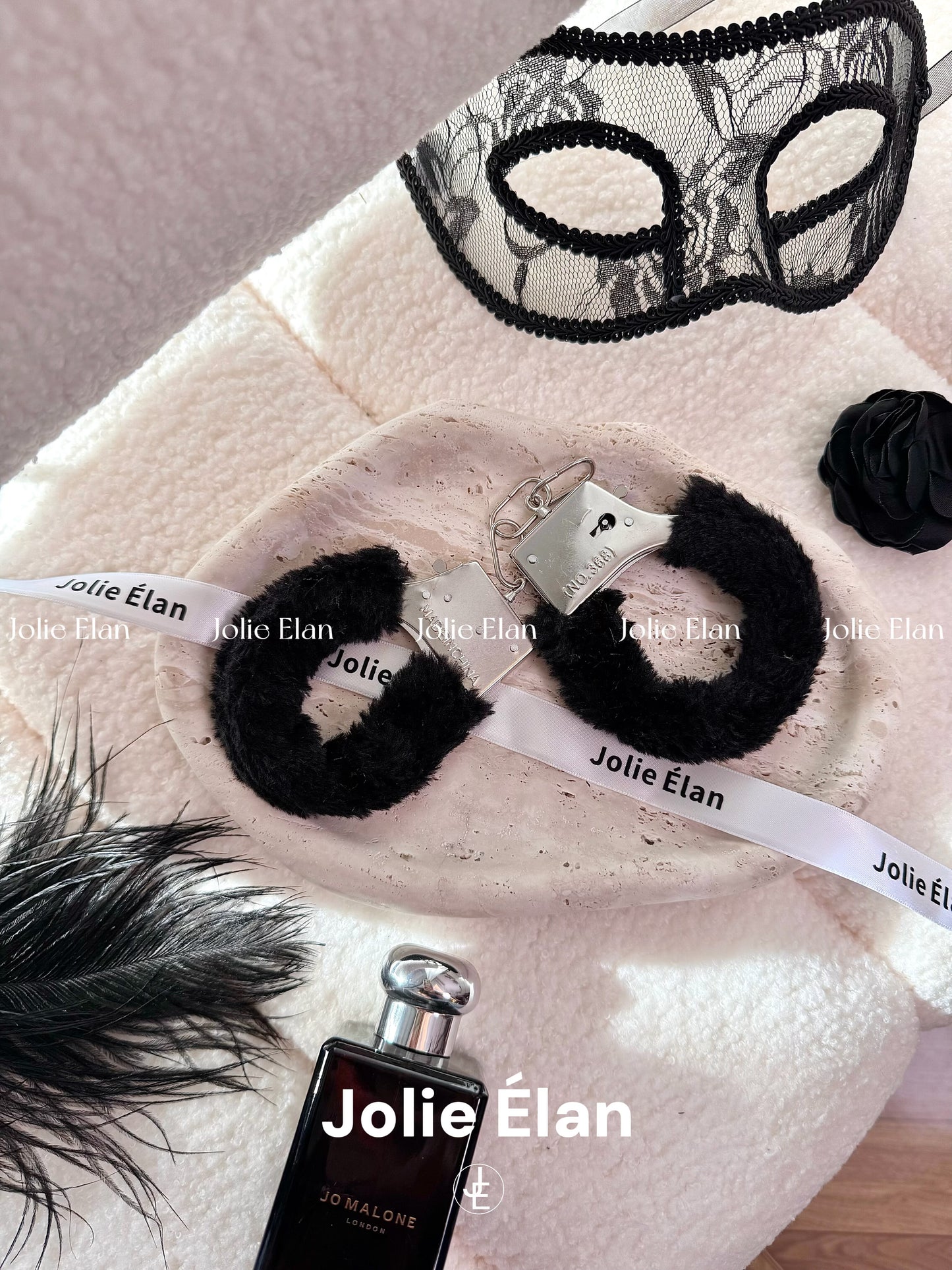 JolieElan · sweet game · rorplay tabletop game couple handcuffs props plush handcuffs foot cuffs couple toys