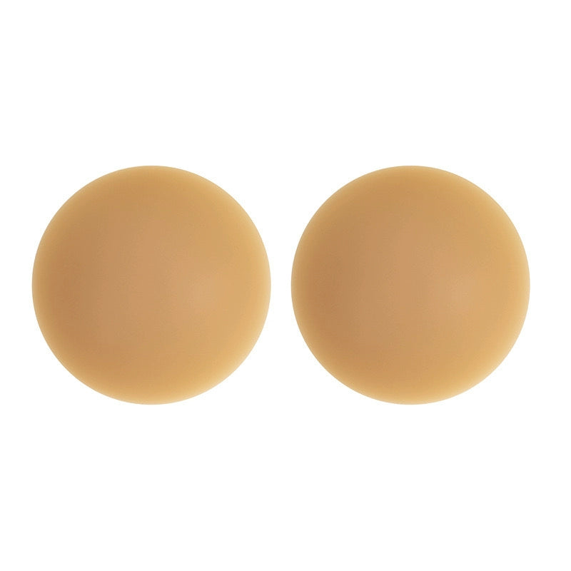 JE [Breathing Milk Sticker] Summer seamless thin anti-bumping chest sticker women's wedding dress sling breathable invisible milk sticker