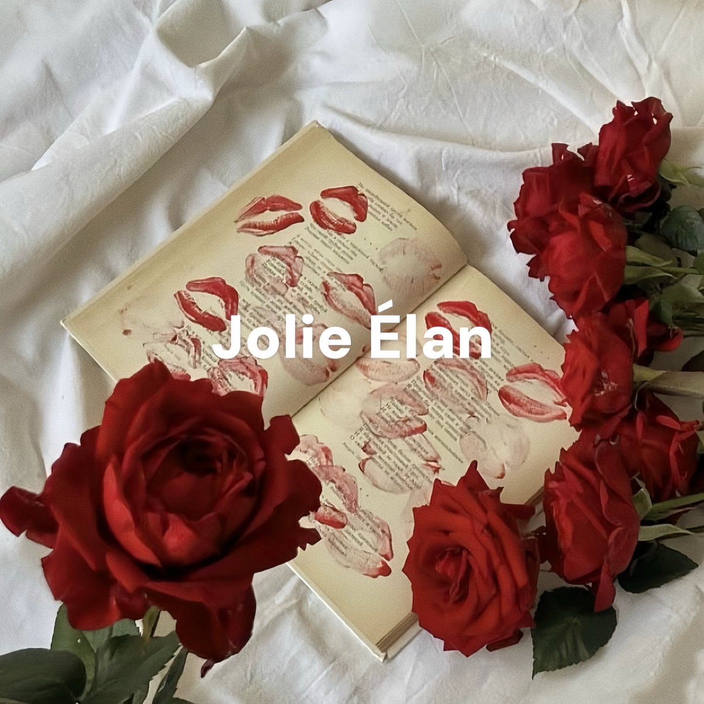 JolieElan · Love Letter · Sexy Mesh Embroidery Lace Perspective Letter French Pure Desire Underwear Set